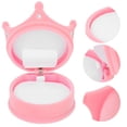 thumbnail image 3 of Organizador De Joyas De Viaje, Joyero Flocado Con Diseño De Encantador Para Niña Para Mujer Para Regalo, 3 of 7