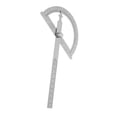 thumbnail image 4 of Regla De Transportador 0-180 Grados Transportador De Acero Inoxidable Goniómetro Buscador De ángulo Calibrador Regla De 15 Cm(120 * 150mm), 4 of 8