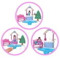 thumbnail image 5 of Barbie Mini BarbieLand Doll House Playsets with 1.5-Inch Doll, Furniture & Accessories (Styles May Vary), 5 of 6