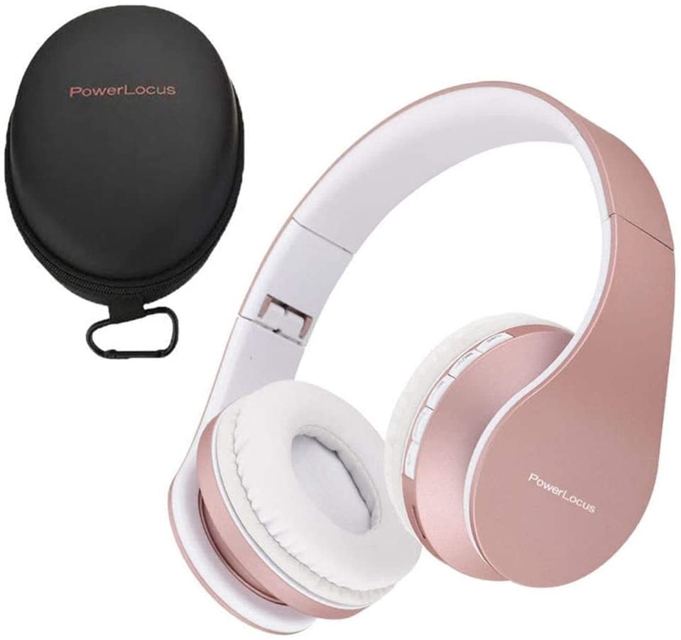 PowerLocus Wireless Bluetooth Over-Ear Stereo Foldable Headphones, Wired  Headsets Rechargeable with Built-in Microphone | Walmart Canada