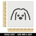 thumbnail image 2 of Peeking Doggy Dog Puppy DIY Cookie Wall Craft Stencil - 7.0 Inch, 2 of 5