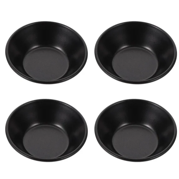 4 Pcs Puto Cup Cupcake Liner Foil Pan Baking Egg Tart Tins Cookie Tin