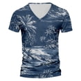 thumbnail image 6 of CONZONE Men's Hawaii T-Shirts Short Sleeve T Shirts for Men Casual Crew Neck Hawaiian Graphic Lightweight Tees Soft Summer Beach Tops, 6 of 6