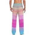 thumbnail image 2 of Paint Wood Rainbow Color Ghost Pajama Pants, Men's Lounge Pants Light with Drawstring and Pockets, Christmas New Year Birthday Father's Day Gifts, X-Large, 2 of 7
