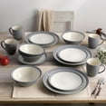 thumbnail image 2 of Noritake Colorwave Slate 16-Piece Curve Dinnerware Set, Service for 4, 2 of 7