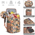 thumbnail image 5 of Travel Cooler Bag - Pioneer Flower Floral Print Pattern Camping Beer Cooler Backpack with Bottle Opener- Waterproof Insulated Picnic Backpacks - Cooler Bag for Beach, 5 of 6