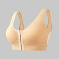 thumbnail image 2 of COMVALUE Mastectomy Bras for Women Compression Post Op Surgery Bra Front Closure Surgical Recovery Everyday Bra (Beige, 3XL), 2 of 4