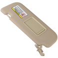 thumbnail image 2 of cciyu Left Driver Side Sun Visor fit for 2011-2014 for Hyundai Elantra Beige Without Sunroof Sun Visor Replaces 852103X000TX, 2 of 5