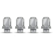 White Knight 5307L-4 Chrome Long Mag Lug Nut with Washer for Toyota/Lexus - 4 Piece
