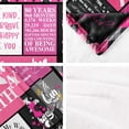 thumbnail image 4 of LHSHID 80th Birthday Gifts for Women Blanket80th Birthday Gifts Ideas80th Birthday Decorations80 Year Old Birthday Gifts for WomenBirthday GiftsThrow Blanket 60"x80", 4 of 7