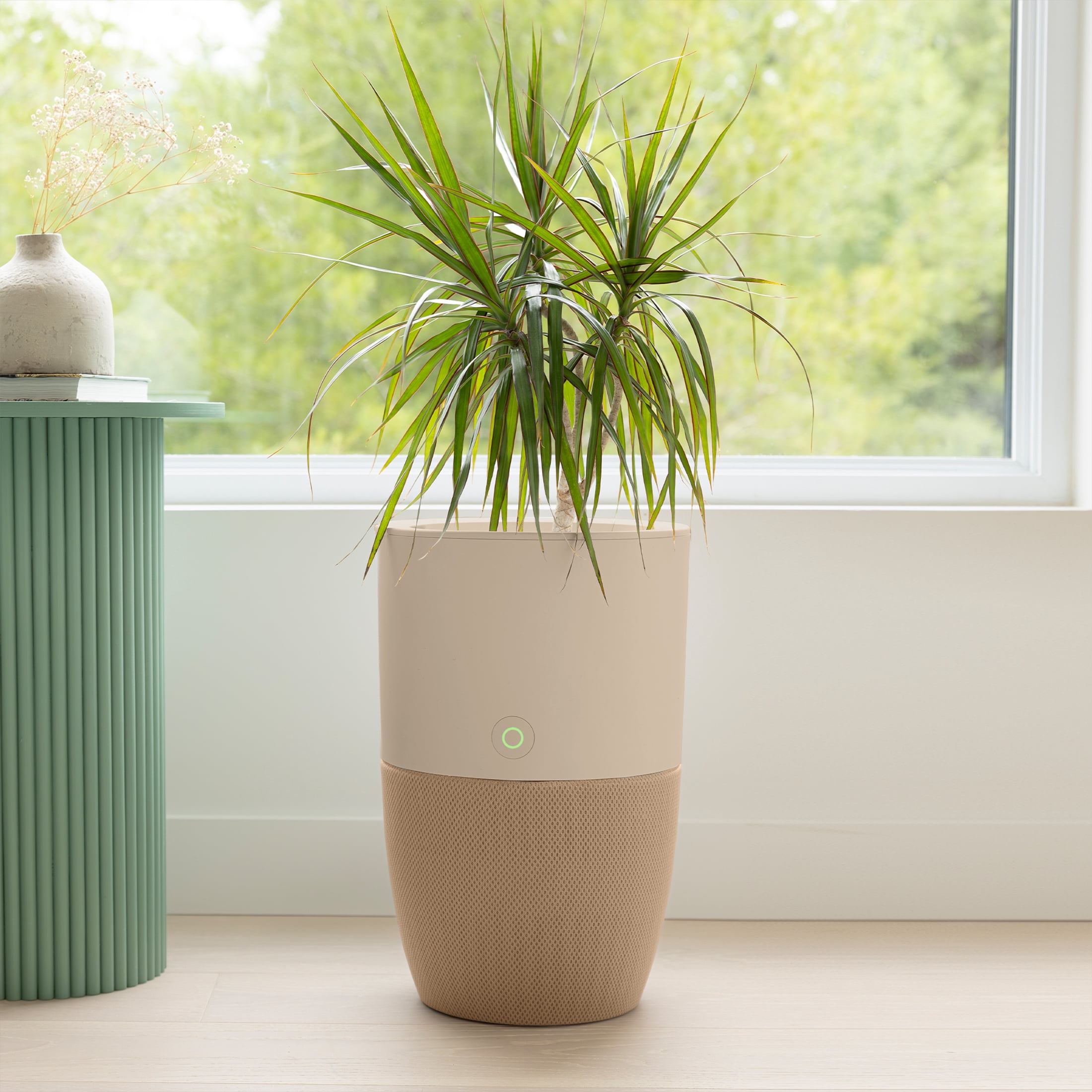 Dupray Bloom™ Beige Special Edition HEPA-13 Air Purifier with Latte Pre-Filter – Medical-Grade, Whisper-Quiet, Home & Bedroom Use