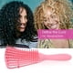thumbnail image 4 of Peine para el cabello Cepillo desenredante para cabello natural Cepillo desenredante ajustable para Afro America Cabello ondulado y rizado Desenreda fácilmente el cabello largo seco y húmedo para herm, 4 of 8