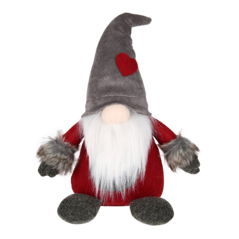 Santa Plush Handmade Scandinavian Nordic Elf Dwarf Christmas Decor L