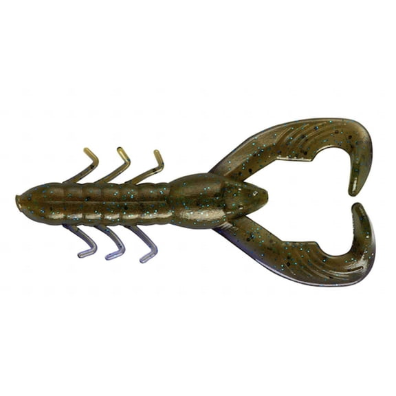 YUM Christie Craw Fishing Lure Soft bait Olive Shadow 3 1/2 in