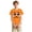 Orange, variant on Youth Graphic T-Shirts Boys Girls Funny Face Printed Short Sleeve Tee Shirt Novelty Crewneck Basic Tops for 3-10 Years (Red, 2-3 Years)
