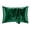 Dark Green, variant on Silk Pillowcase with Hidden Zipper for Hair and Skin Care Soft Breathable Smooth Cool Sleeping Pillow Cover