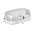 thumbnail image 3 of Caja de almacenamiento para vajilla con rejilla para secar biberones, 30 x 21 x 16 cm, transparente Blanco, 3 of 9