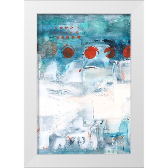 Harper, Ethan 11x14 White Modern Wood Framed Museum Art Print Titled - Connect the Pieces I