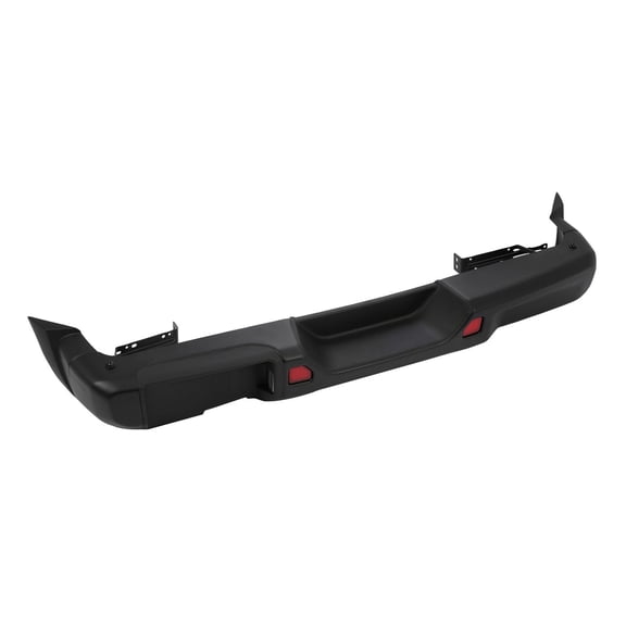 Zynkor Jlu for Jeep for Wrangler 2018-2023 Rear Bumper Assembly Steel Mounting Hardware Black Powder Coated