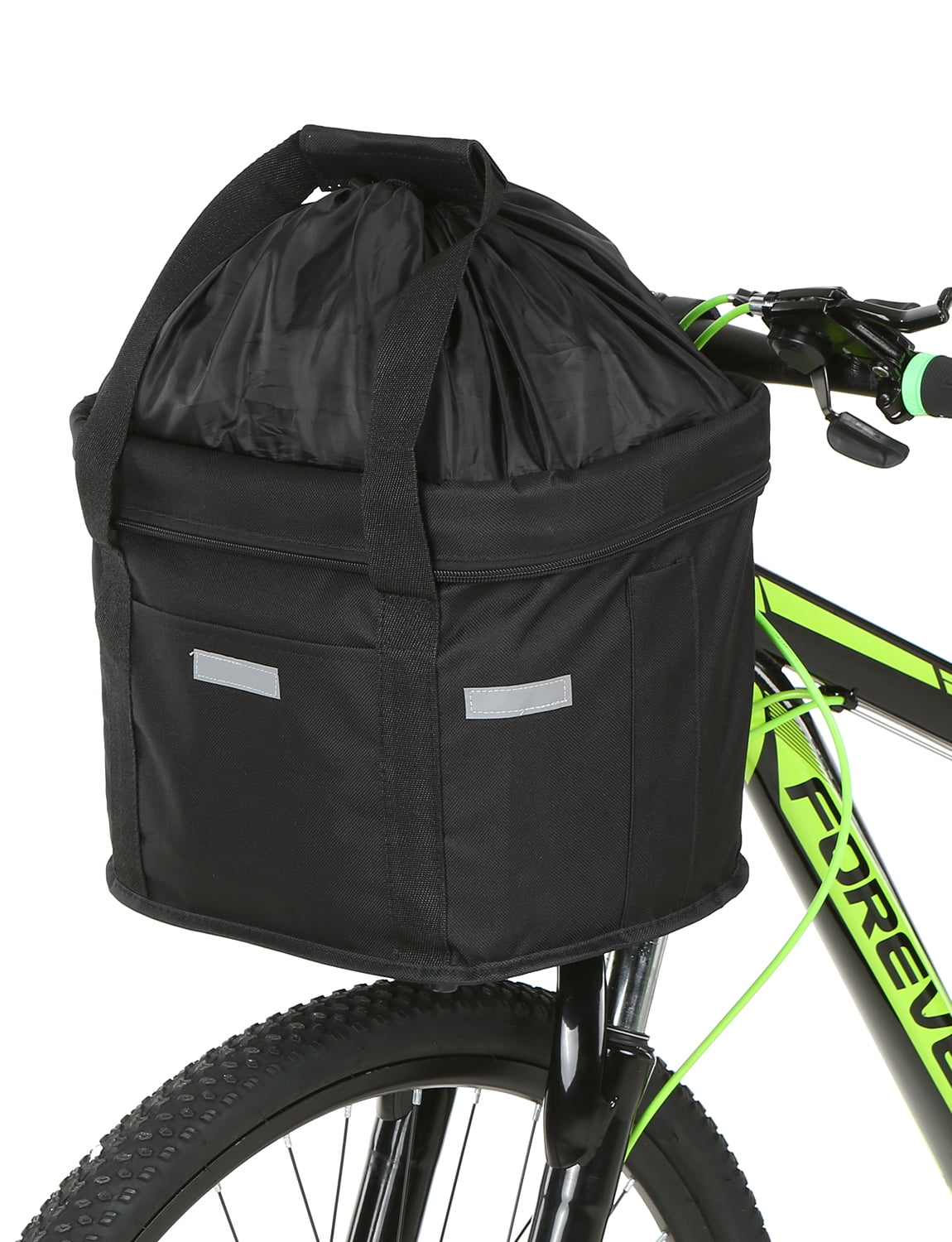Bicycle Front Handlebar Basket Detachable Bag Pet Dog Carrier Bag Bike Baskets 