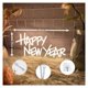 thumbnail image 3 of Feliz Año Nuevo Letrero De Neón Luces Regulables Decoración Alimentada Por USB Para Reuniones En El Hogar 20cm/7.87in×40cm/15.75in, 3 of 6