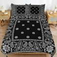 thumbnail image 4 of Bandana Pattern 3D Set Duvet Cover Quilt Cover Theme for Twin Size, 4 of 6