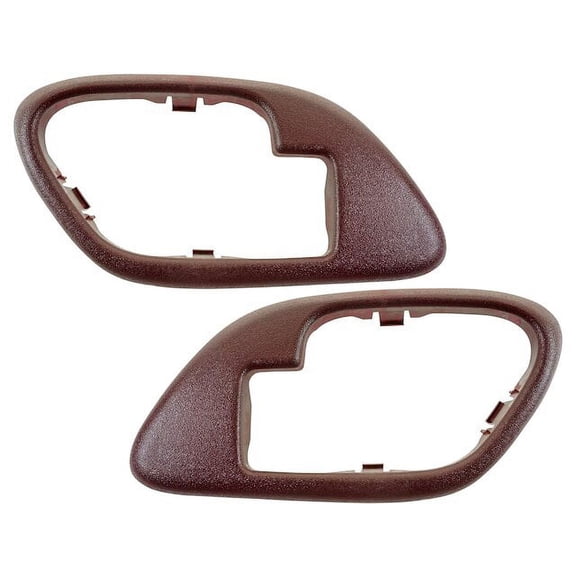 Interior Door Handle Bezel Set 2 Piece Set - Compatible with 1995 - 2000 Chevy Tahoe 1996 1997 1998 1999