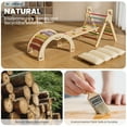 thumbnail image 6 of BlueWood Triangle Climbing Set Indoor Playground 3-Piece, 6 of 9