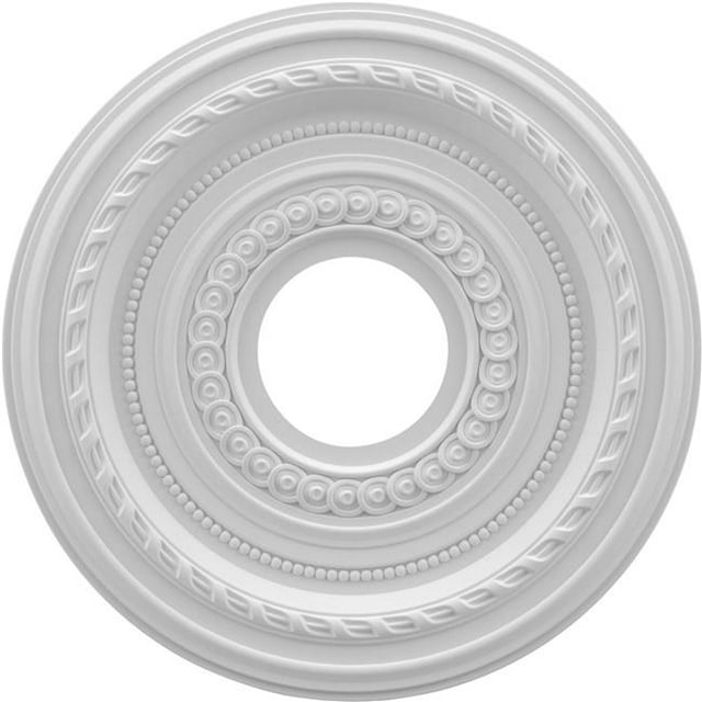 13 x 3.5 x 0.75 in. Cole Médaillon de Plafond en PVC Thermoformé - 4.25 in.