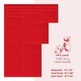 thumbnail image 5 of American Soft Linen Luxury 3 Piece Towel Set, 100% Cotton Turkish Towels for Bathroom, Red, 5 of 6