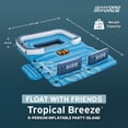 thumbnail image 4 of Hydro Force 12'9" x 8'8" x 2'4" Tropical Breeze 6-Person Inflatable Party Island, 4 of 11