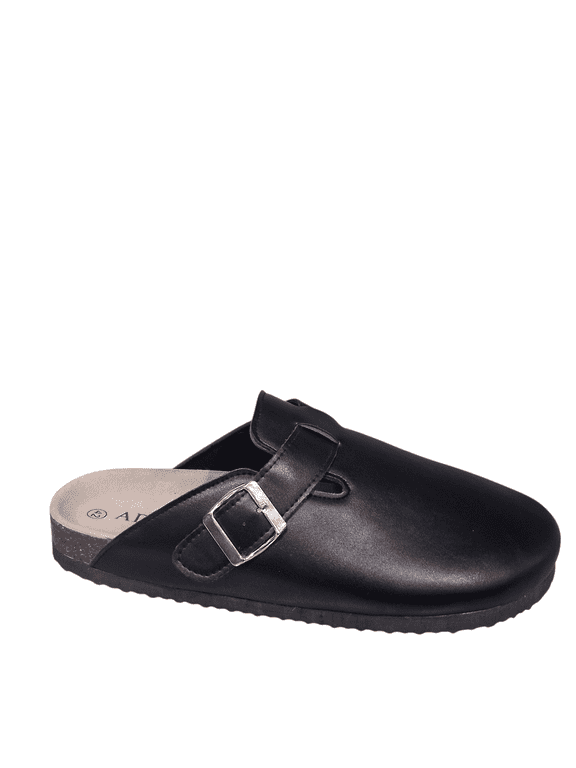 Cloud Man Clogs Faux leather ,water resistant , anti slip - para Hombre Black color , size 75 (Billy)