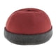 thumbnail image 2 of Sombrero Docker de moda urbana para hombre y mujer, gorra sin ala, gorra marinera sin ala rojo, 2 of 9