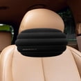 thumbnail image 3 of Almohada para reposacabezas Cola automotriz cómodo respirable negro, 3 of 8