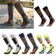 thumbnail image 4 of Milue 1 Pair Ski Socks Men Women Warm Winter Cotton Ski Socks for Skiing Snowboarding, 4 of 15
