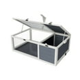 thumbnail image 5 of Reptile Habitat with Lamp Holder, 3 Acrylic Observation Windows, 2 Waterproof Trays, Lockable Top, Easy to Clean Wooden Enclosure for Turtles, Lizards, Snakes and Small Pets, 5 of 9