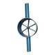 thumbnail image 1 of Divisor de bambú, divisor de tubos de bambú, herramienta manual portátil, herramienta para partir bambú, para jardineros, artesanos, patio trasero, Azul 6 cortes, 1 of 8