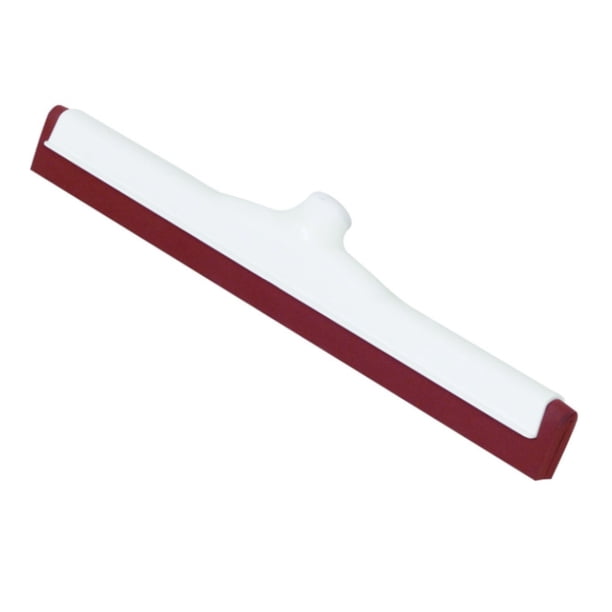 Trapeador de Pisos Profesional Rubbermaid Commercial 18", Doble Hoja Neopreno, Rojo Plástico