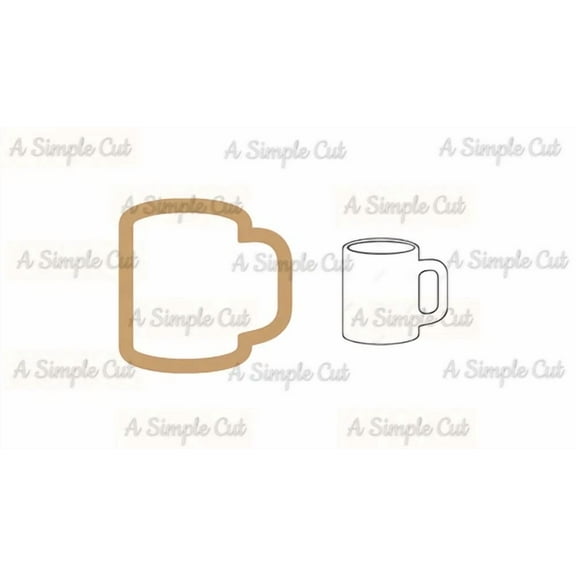 Coffee Mug Cookie Cutter