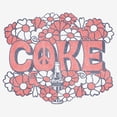 thumbnail image 2 of Women's Coca Cola Unity Floral Logo  Graphic Tee White Small, 2 of 5