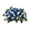 D, variant on Classic Blue & White Memorial Flowers Cemetery Arrangement - Eternal Silk Floral Grave Decor with Stand, All Weather Outdoor Burial Vase Bouquet