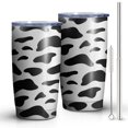 thumbnail image 2 of Leopard Print 20oz Coffee Tavel Tumblers, Stainless Steel Mobile Tumbler, Vacuum Insulated Coffee Mug with Lid, Spill-Proof Travel Cup for Hot & Cold Drinks, 2 of 6