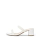 thumbnail image 3 of Sandalias de Tacón Grueso Blancas para Mujer DREAM PAIRS Talla 5.5, 3 of 7