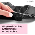 thumbnail image 4 of Limpiador de brochas de maquillaje Sigma Spa Express Silicone Black, 4 of 5