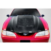Carbon Creations 115190 GT500 V2 Hood for 1994-1998 Ford Mustang