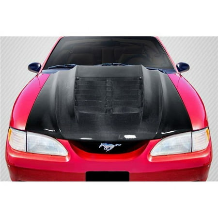Carbon Creations 115190 GT500 V2 Hood for 1994-1998 Ford Mustang