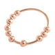 thumbnail image 5 of Guardurnaity Anillo de ansiedad Anillos de dedo con cuentas Bonitos anillos portátiles de metal a prueba de herrumbre Fidget Anillos Ligero Ropa, zapatos y accesorios Miscelánea Tipo 5, 5 of 6