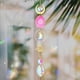 thumbnail image 2 of Receptor De Luz Crystal Light Catcher Devil Eye Planet Campanas de viento de metal para la pared del hogar (rosa), 2 of 6