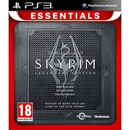 The Elder Scrolls V: Skyrim Legendary Edition, Bethesda Softworks, PlayStation 3, 0093155147676
