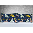 thumbnail image 5 of Pillowcases Animals Seamless Pillow Cases Set of 2 Pillow Cover Cushion Case Rectangle Pillowcase with Hidden Zipper 20x36 Inch Home Decor, 5 of 6